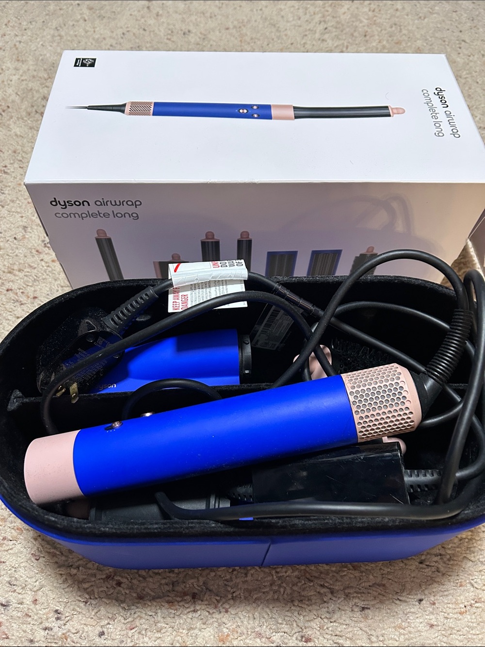 Dyson Airwrap Complete Long Styler - Blue & Pink Accents